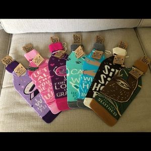 Wine bottle socks